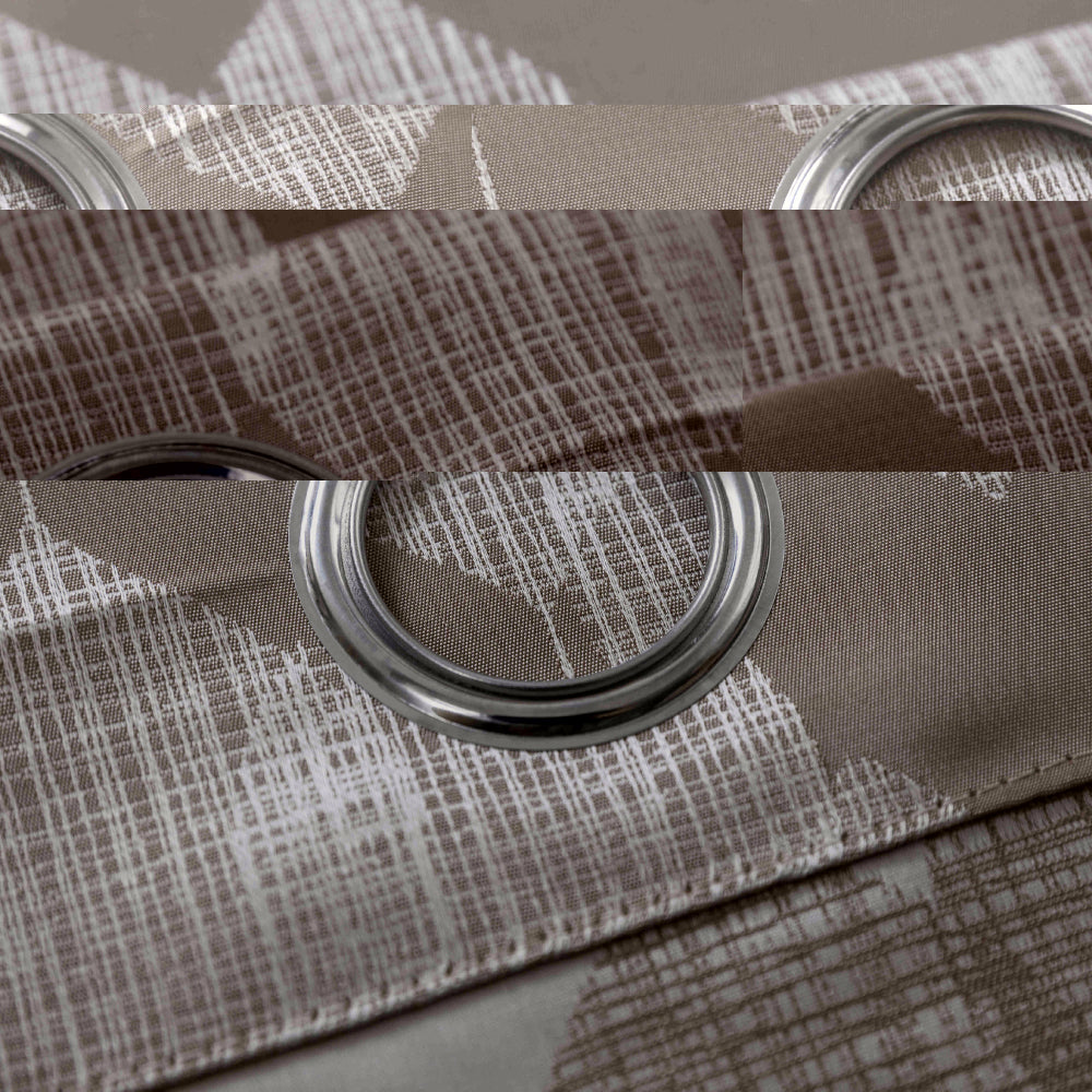 Κουρτίνα Σκίασης Μόκα Με Κρίκο Υ260xΦ280cm A6047-4