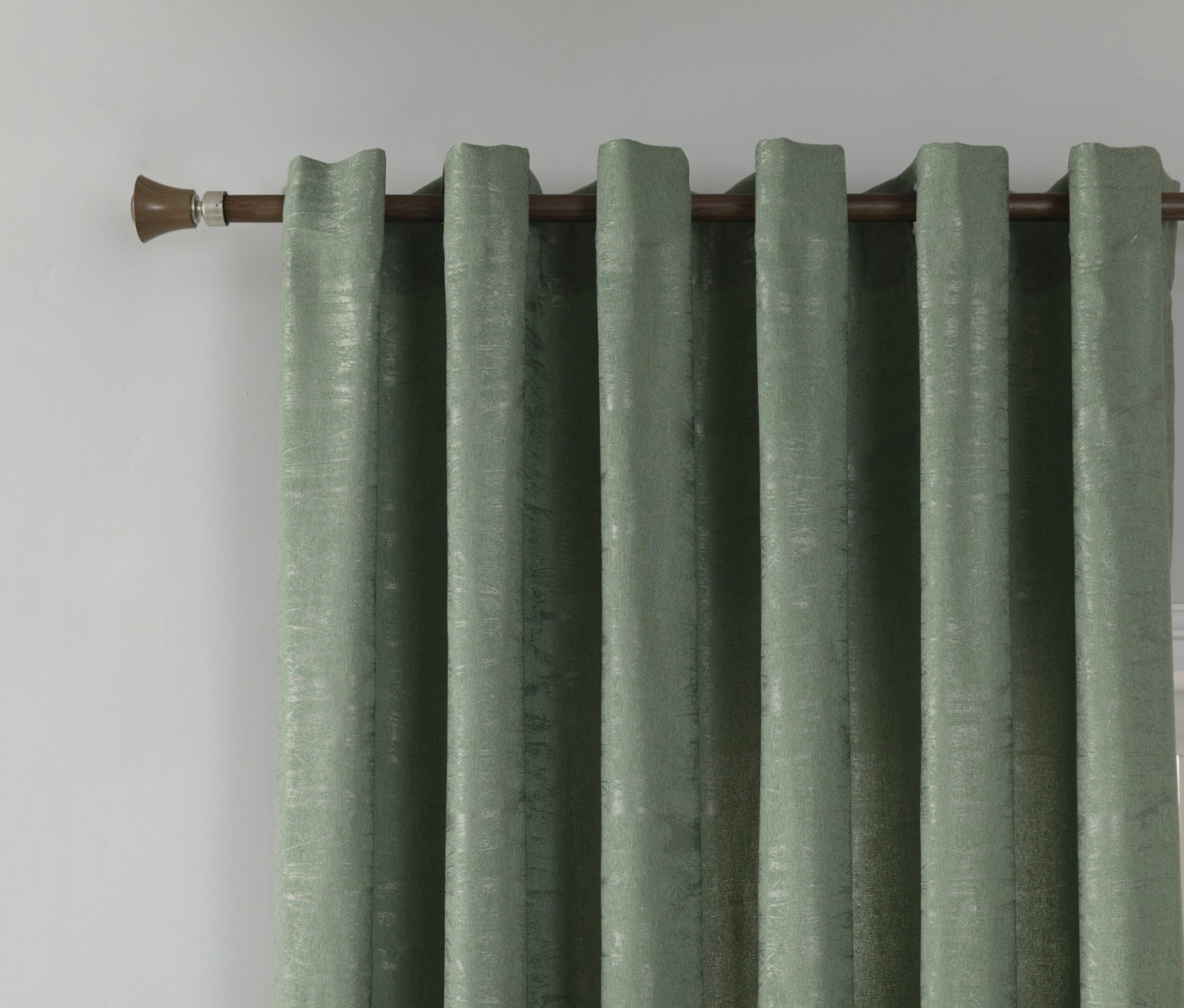 Κουρτίνα Σκίασης Πράσινο με Κρίκο 270x265cm A6083-5