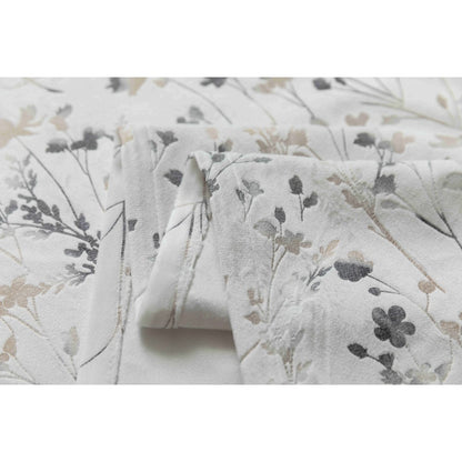 Κουρτίνα Βελούδινη Με Τρέσα (270*275) Λευκό – 6032-1