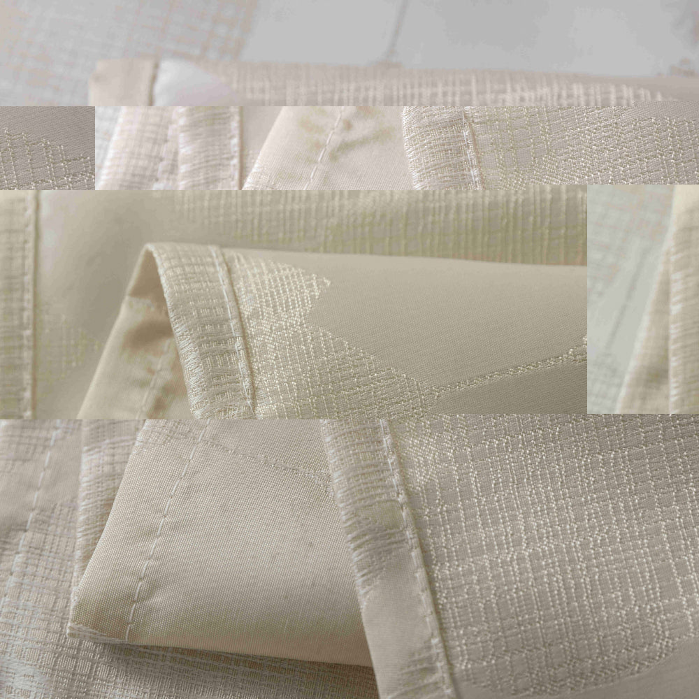 Κουρτίνα Σκίασης Χρυσό Μπεζ Με Κρίκο Υ260xΦ280cm A6047-1