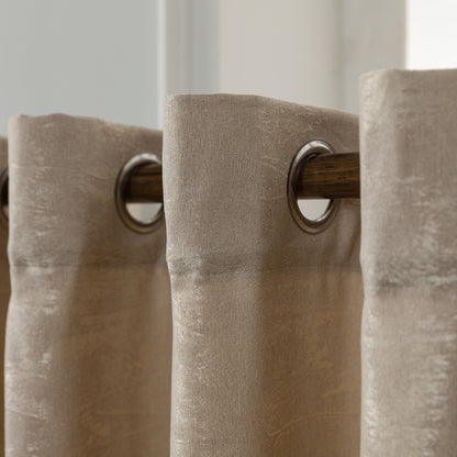 Κουρτίνα Σκίασης Μπεζ με Κρίκο 270x265cm A6083-1