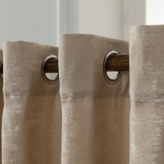 Κουρτίνα Σκίασης Μπεζ με Κρίκο 270x265cm A6083-1