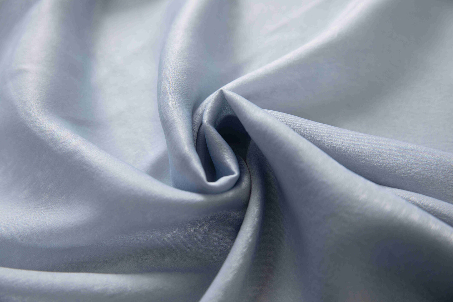 Βελούρ Σατέν Κουρτίνα Ανοιχτό Μπλέ Σκίασης Με Κρίκο Υ290xΦ140cm AD6341-15